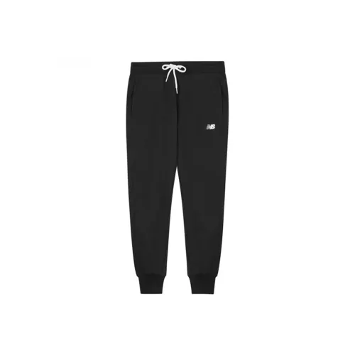 New Balance Вязаные тренировочные брюки женские черные