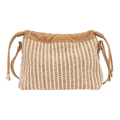 A.P.C Ninon Полиуретан Сумка через плечо Сумка на плечо Мини Женская Песочного цвета