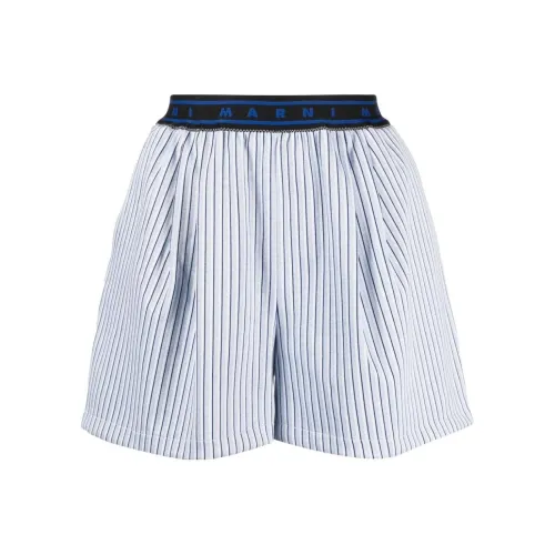 MARNI Синие Женские Повседневные Шорты