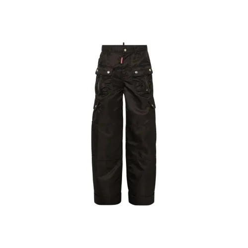 DSQUARED 2 SS24 Карго Брюки Женские Черные