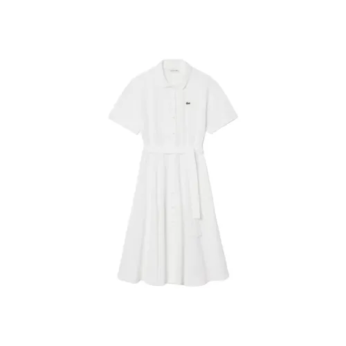 LACOSTE Женские Платья с Коротким Рукавом