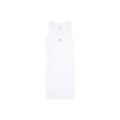GIVENCHY SS24 Sleeveless Dress Женское Белое