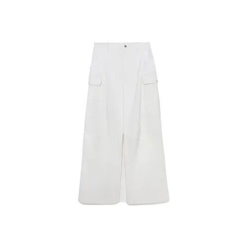 IMMI Белые Женские Брюки Карго