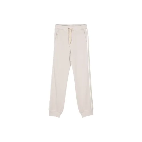 Eleventy FIRSTCLASS Made IN Italy SS24 Вязаные Спортивные Штаны Женские Бежевые