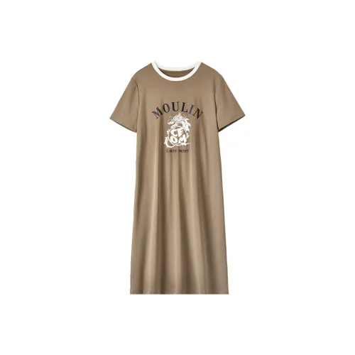 SENTUBILA Короткое платье с короткими рукавами женское