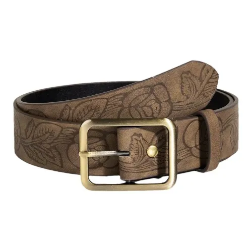 IOTS Ремни из ПУ (полиуретана) кожа унисекс 3,3 см