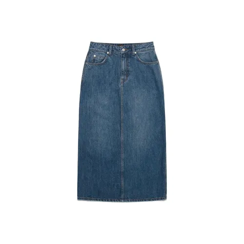 Lee Denim Long Skirt Women's Indigo