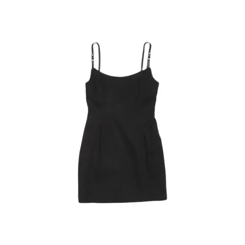 Acne Studios Slip Платье Женское Черное