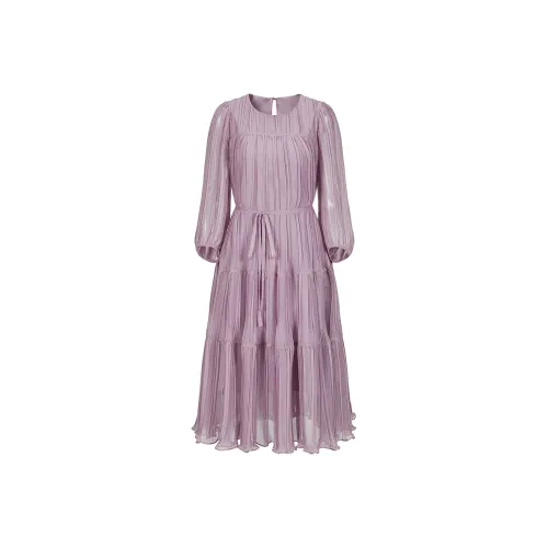 JZ. ANNAKRO Длинное платье с длинными рукавами женское