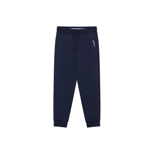 NAUTICA Вязаные тренировочные брюки женские темно-синие