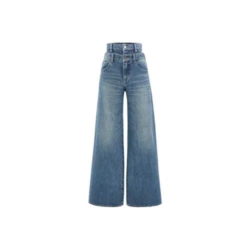 MOUSSY Синие Женские Джинсы