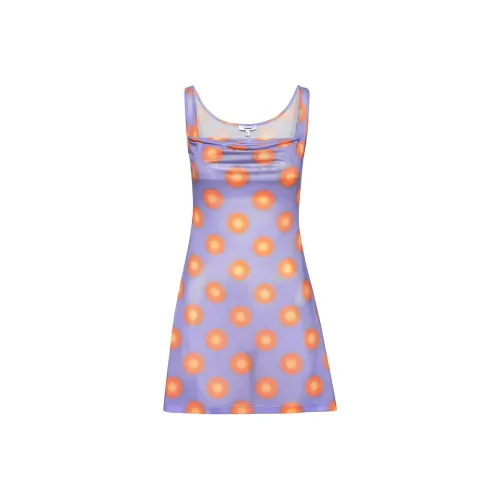 Miaou GINGER Платье Slip Платье Женское Пурпурно-оранжевый