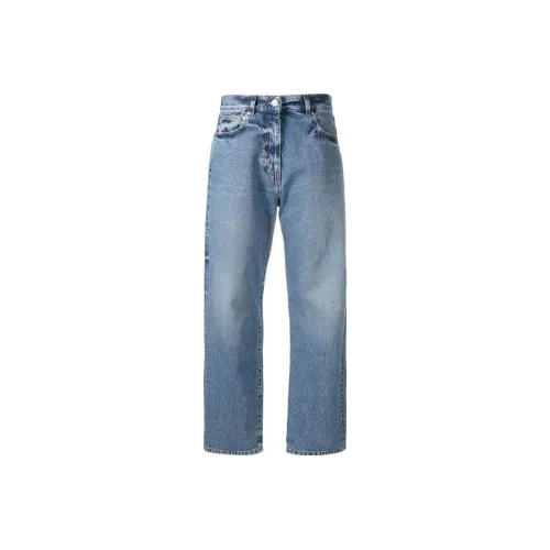 MSGM Синие Женские Джинсы