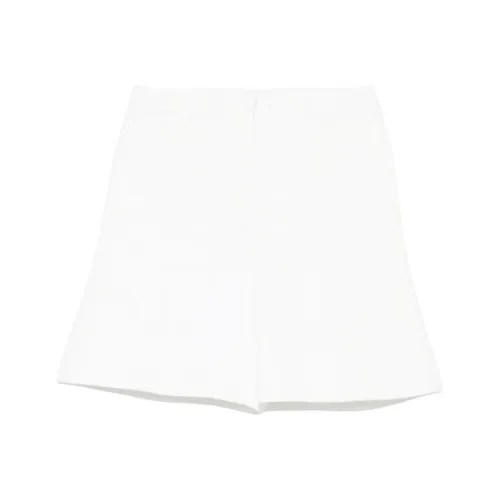 JIL SANDER Повседневные шорты Женские Белые