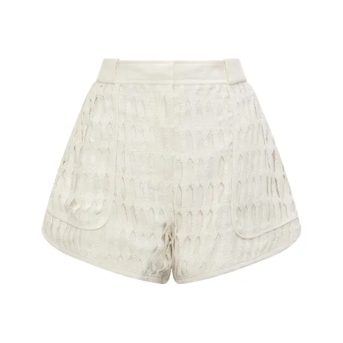 JONATHAN SIMKHAI Повседневные шорты Женские Белые