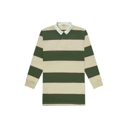 VANS Длинный рукав Платье Женское Зеленое