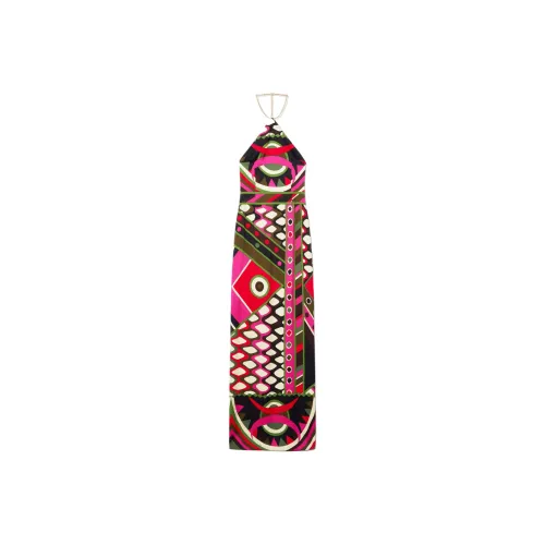 EMILIO PUCCI Многоцветные Женские Слиплатья