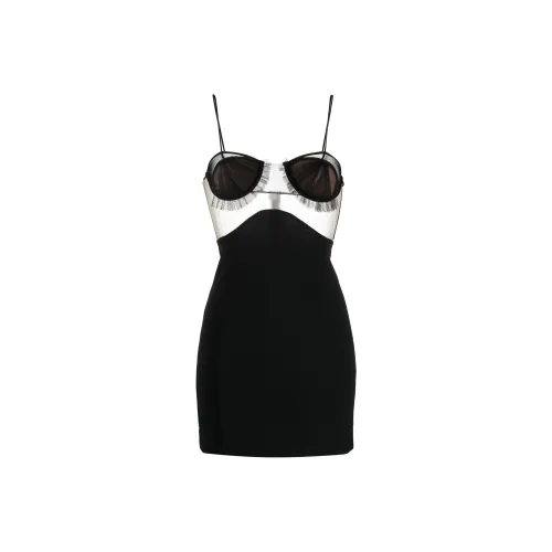 Nensi Dojaka Slip Платье Женское Черное