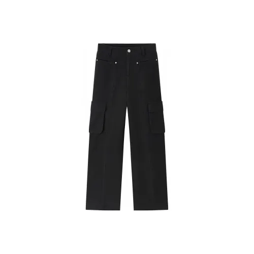 EICHITOO Карго Брюки Женские Черные