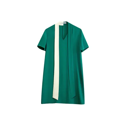 AMII Короткое платье с короткими рукавами женское