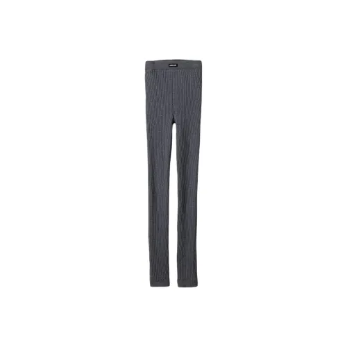 MIU MIU FW24 Leggings Женские Slate Gray