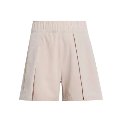 Adidas GO TO Плиссированные шорты Повседневные шорты Женские Чудо-тауп