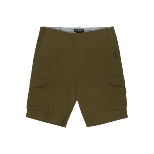 Quiksilver Зеленые Мужские Карго Шорты