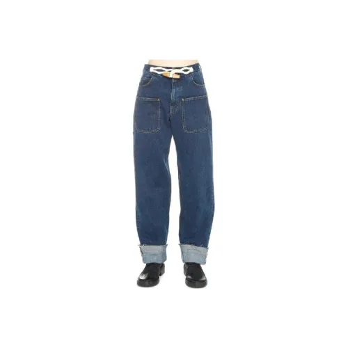 JW Anderson Синие Женские Джинсы
