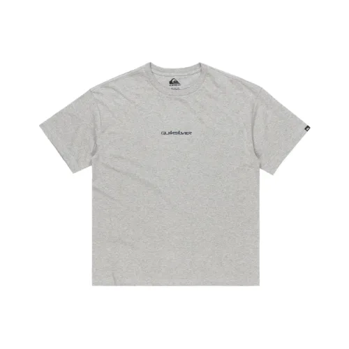 Quiksilver Серый SGRH Мужская T-Рубашка