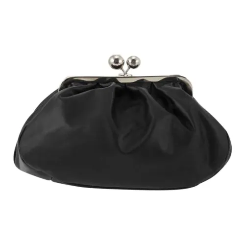 WEEKEND MaxMara Sheepskin Одно Плечо Clutch Standard Women's Black