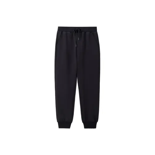 Giordano 09 Фирменные Черные Женские Вязаные Тренировочные Брюки
