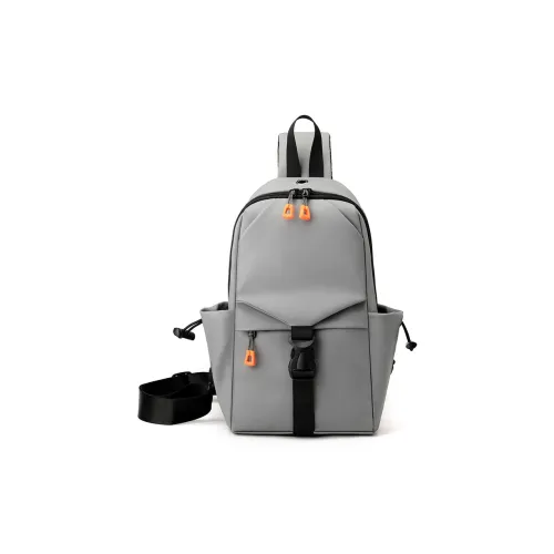 H YXIANG Нейлоновая сумка через плечо мужская черная серая