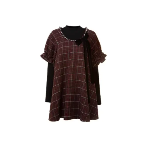 AIVEI Длинное платье с длинным рукавом женское