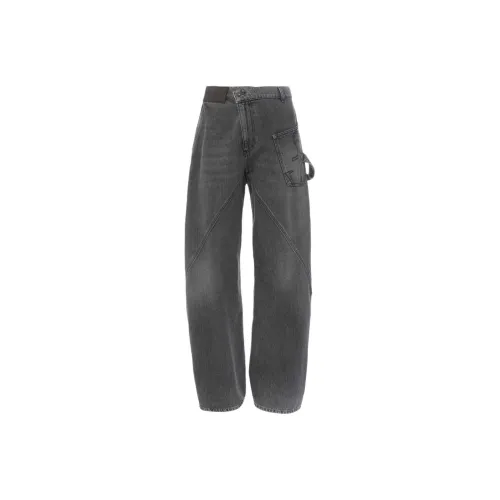 JW Anderson Серые Женские Джинсы
