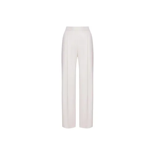 Oscar De La Renta SS24 Повседневные брюки Женские Айвори Белый