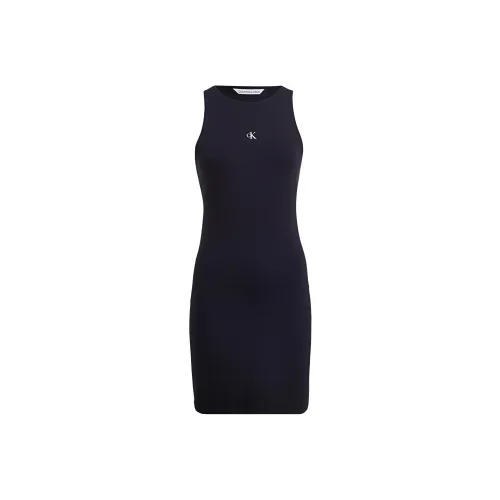 Calvin Klein Черные Женские Платья без рукавов