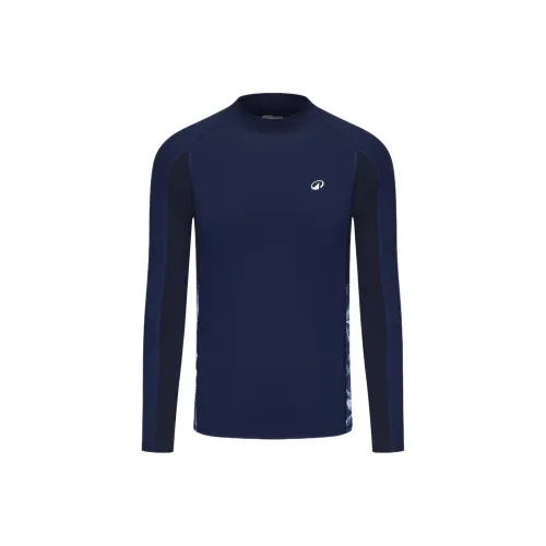 DECATHLON OLAIAN T-Рубашка Мужская Темно-Синяя