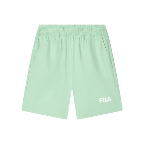 FILA Бирюзовый Дымчато-зеленый Женские Повседневные шорты