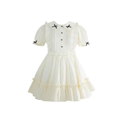 Tokyo Season Короткий рукав Платье Весенне-летнее Женское