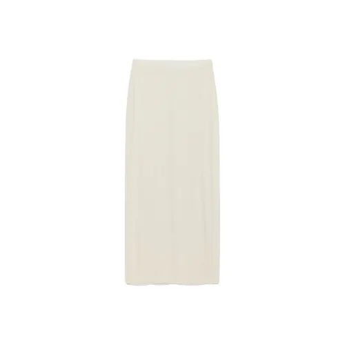 Aritzia FW24 The Group By BABATON Longevity Юбка KNIT Длинный Юбка Женские Heather Light Heather