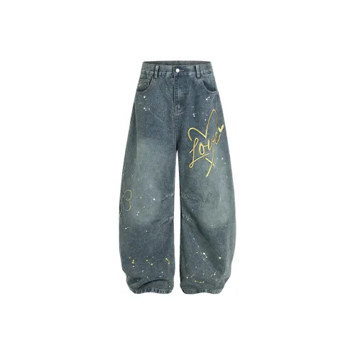 GENTLE MONSTER Blue Women's Jeans GENTLE MONSTER Синий Женские Джинсы