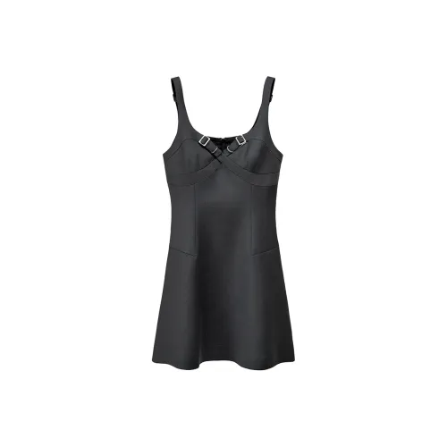 NancyCavally Платье-комбинация Женское Серое