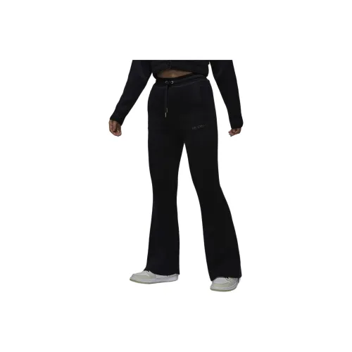 Jordan Air Вязаные Тренировочные Штаны Женские Черные