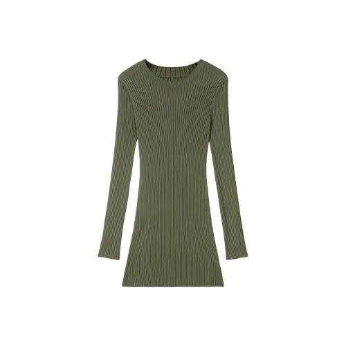 Miss Sixty Длинное платье с длинными рукавами женское