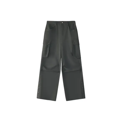 FILA FUSION Брюки карго Женские Eyebrow Серый карандаш