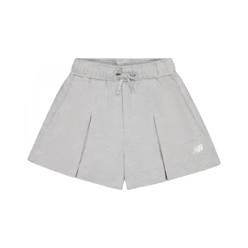 New Balance Серые Женские Повседневные Шорты
