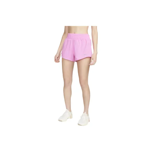 nike one Повседневные шорты Женские Розовый