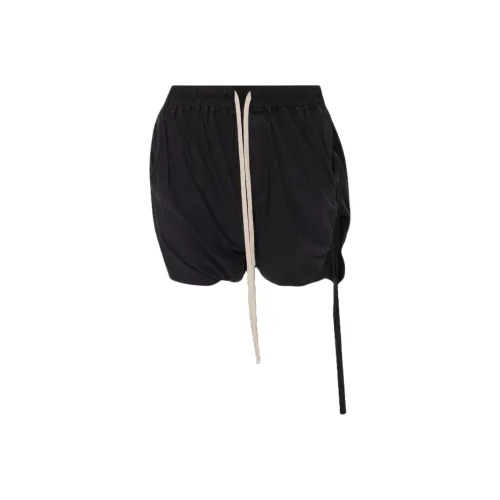 RICK OWENS Черные Женские Повседневные Шорты