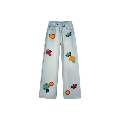 DOSOHEB Синие Женские Джинсы