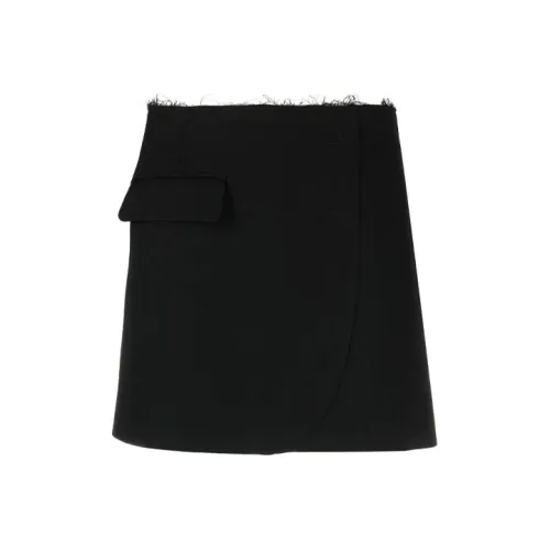 Vetements Черные Женские Повседневные Короткие Юбки